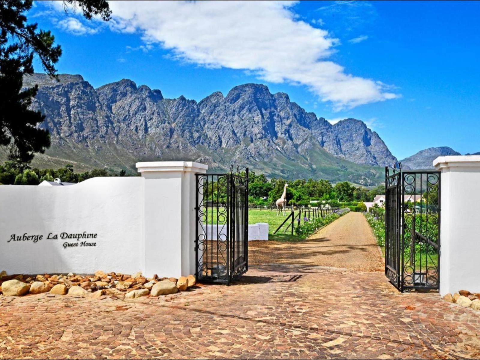 Auberge La Dauphine Guest House Franschhoek Zewnętrze zdjęcie